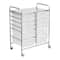 Clear 12 Drawer Rolling Cart by Simply Tidy™